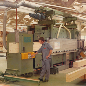 Development of SAMWOOD glued laminated timber.